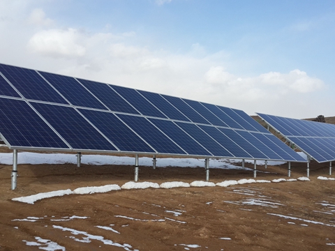 河北下花園30MWp奧運廊道光伏發電項目